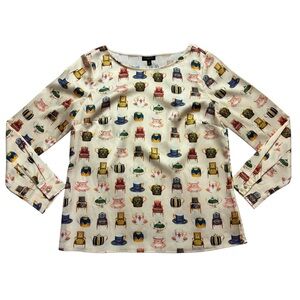 Talbots Tea Cup Blouse